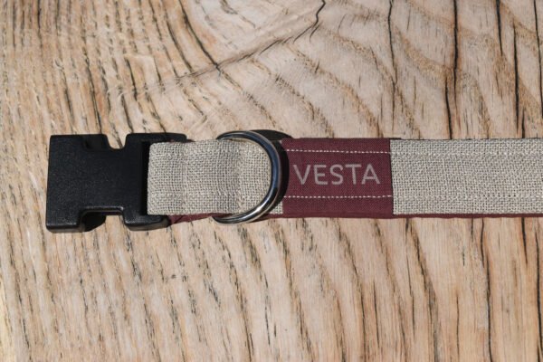 VESTA Hundhalsband Storlek M Röd
